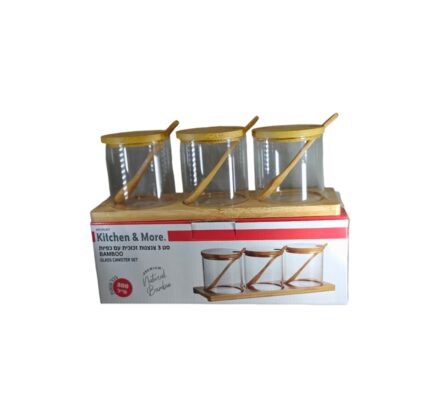 BAMBOO  סט קפה +כפיות