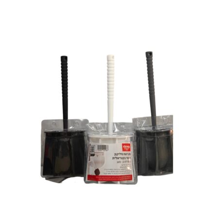 מברשת אסלה אני בקטריאלית סיליקון שחור