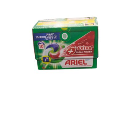 אריאל קפסולות ג'ל לכביסה להסרת כתמים קשים 10 יחידות