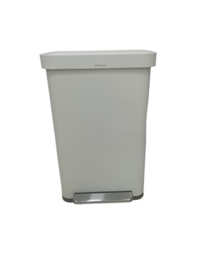 פח 70 ליטר גדול יוקרתי פלרמו -לבן