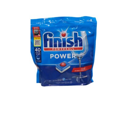 פיניש טבליות למדיח פאוורבל 40 יח